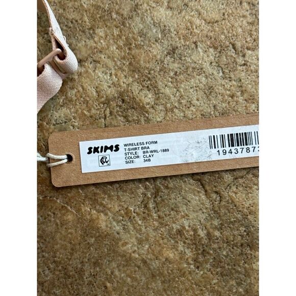 Skims Wireless Form T-shirt Bra Clay Size 34B - Picture 6 of 6